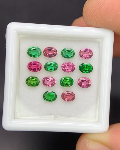 Lotto tormalina rosa - , e
