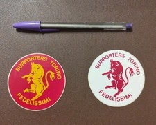 2 adesivi ultras granata