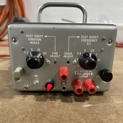 Generatore vintage test burst - test,