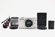 Canon EOS M10 fotocamera mirrorless con obiettivo EF-M 15-45mm bianca [Exc+++...