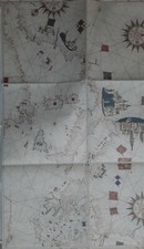 Carta nautica del Mediterraneo