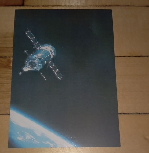 Cartolina astronave spaziale - cartolina,