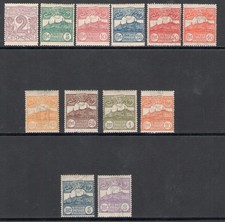 1903 SAN MARINO, n. 34/45 - Certificato Raybaudi - MNH**