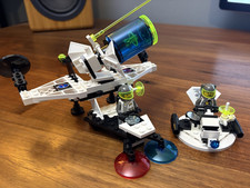 LEGO Space: Decoder Planetario Exploriens (6856) e Hovertron (6815) con manuali