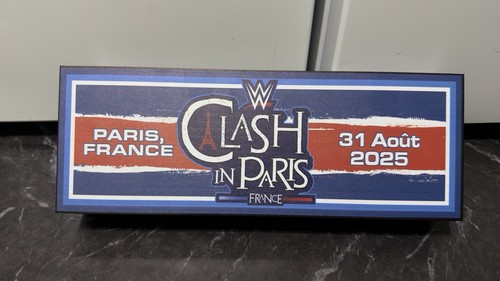 Wwe clash paris mini - wwe, belt