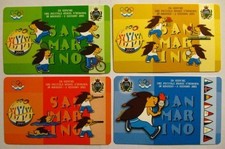 Rep.San Marino n. 4 schede