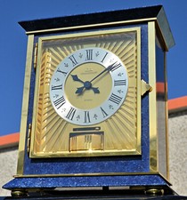 Orologio Perpetuo Jaeger-LeCoultre Atmos Royale 1971 Blu Lapislazzulo Bellissimo