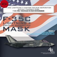 1/48 F-35C Lightning II Fighter maschera separazione colore per kit modello Tamiya 61127