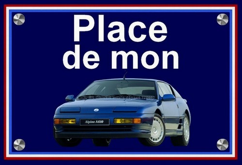 Plaque place mon alpine - de,