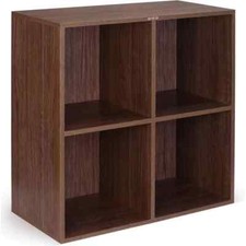 ZOMO VS-BOX 400 (walnut) mobile per circa 400/480 dischi vinili color NOCE NUOVO