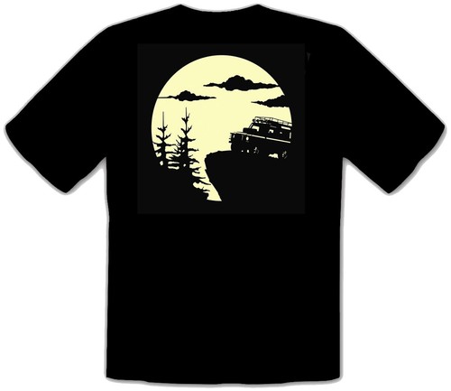 Shirt nera land - t-shirt, rover