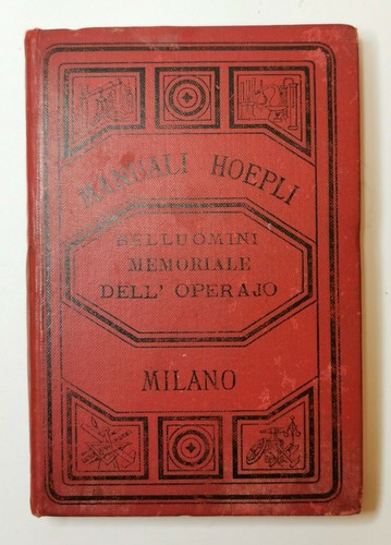 Manuale hoepli belluomini - hoepli,