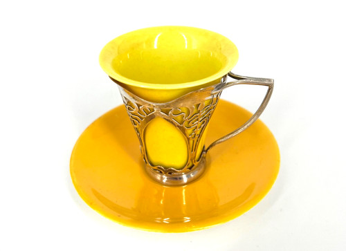 Antico piattino tazza