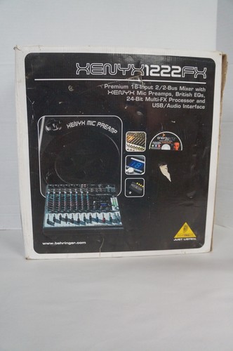 Behringer xenyx1222fx mixer - xenyx1222fx,