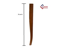 Set 4 gambe tavolo in legno di