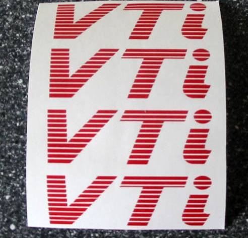 Adesivo decalcomania honda vti - adesivo/decalcomania,