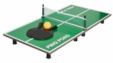 PING PONG Mini Tavolo da Ping Pong con Racchette e Rete 5 Pezzi