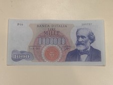 Banconota 1000 Lire Verdi 1