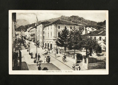 Cartolina recoaro terme - cartolina,