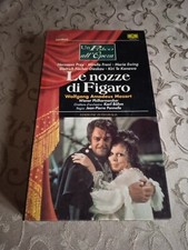 vhs - Le nozze di Figaro - Wolfgang Amadeus Mozart Un palco all'Opera 
