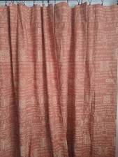 MONTGOMERY tende con scritte latine e schienali 44 x 90 pollici foderati finestra per patio