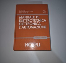 MANUALE DI ELETTROTECNICA ELETTRONICA E AUTOMAZIONE CON CD - HOEPLI  (Nuovo)