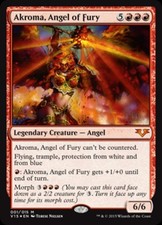 MTG English Akroma, Angel of Fury NM Foil From the Vault: Angels