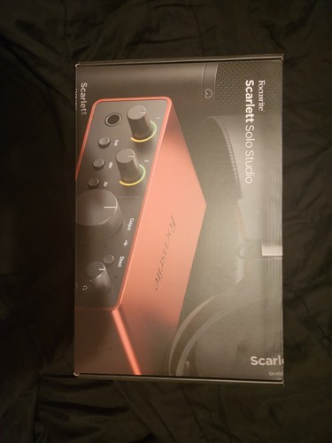 Focusrite scarlett solo studio - focusrite,