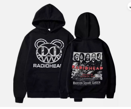 Felpa con cappuccio radiohead - con,
