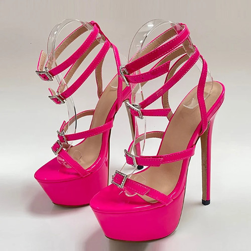 Liyke runway style sandali - runway, con