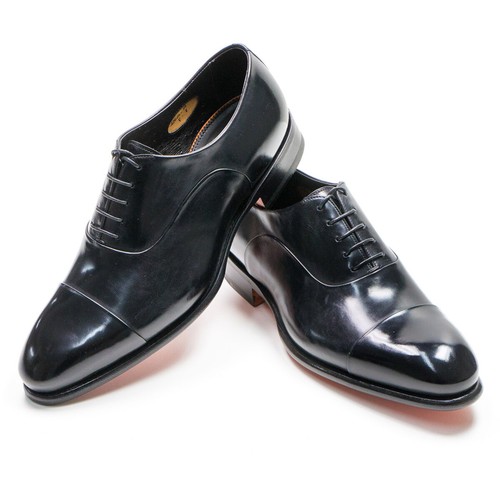 Santoni schnürer schwarz - santoni, in