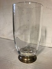 Vaso in cristallo con base  in