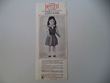 advertising Pubblicità 1965 BAMBOLA JENNI ITALOCREMONA ITALO CREMONA
