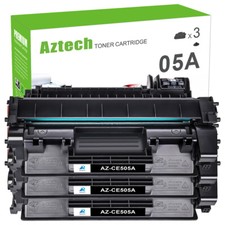 3 cartucce toner stampante per