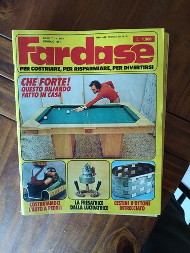 Rivista vintage far se - rivista, da