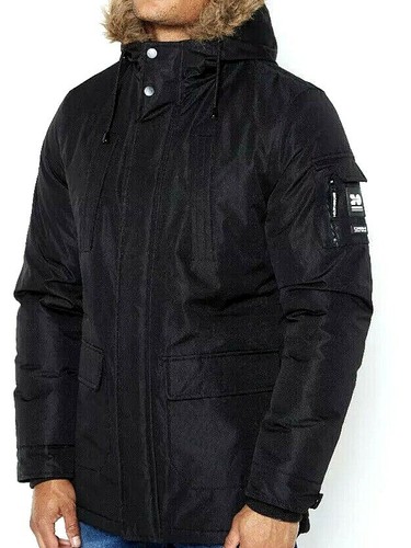 Giacca parka uomo crosshatch