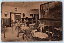 Baviera Germania cartolina pasticceria caffè Gericke Schliersee c1910 spedita