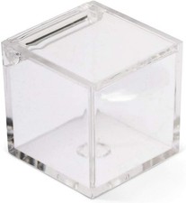 10 SCATOLE CUBO PLEXIGLASS