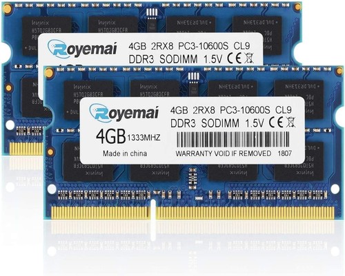Kit 2x4 ddr3 1333 - gb, gb