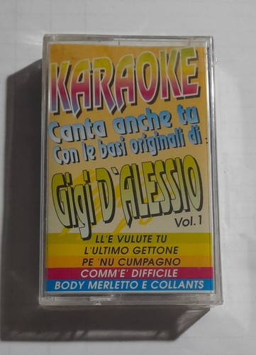 Musicassetta gigi alessio - musicassetta,