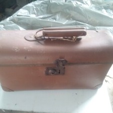 Borsetta vintage per trasporto strumenti di laboratorio