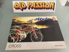 ?CROSS SALTAFOS HOP BMX OLD SCHOOL ATALA Rizzato Brochure  Depliant    Vintage