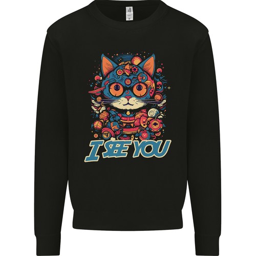 Felpa kawaii per uomo con - felpa,
