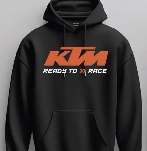 Felpa con cappuccio ktm ready - con,