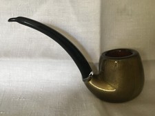 Pipa da scrivania in vetro di Murano - figurativo portapenne a forma di pipa.