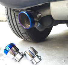 TERMINALE DI SCARICO MARMITTA CROMATO ACCAIO INOX PER SMART FORTWO FORFOUR 453