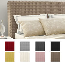 Copri testata Testiere Spalliera Letto Elastica Morbido Tessuto Bolle colori