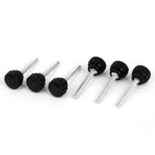 5x male knurled flywheel knob