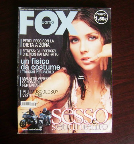 Fox uomo luglio 2003 - 7,