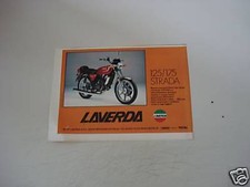 advertising Pubblicità 1978 MOTO LAVERDA 175 STRADA